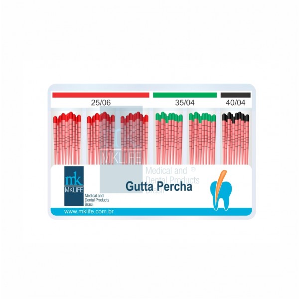 Cone de Gutta Percha SRF - Sequence Sortido