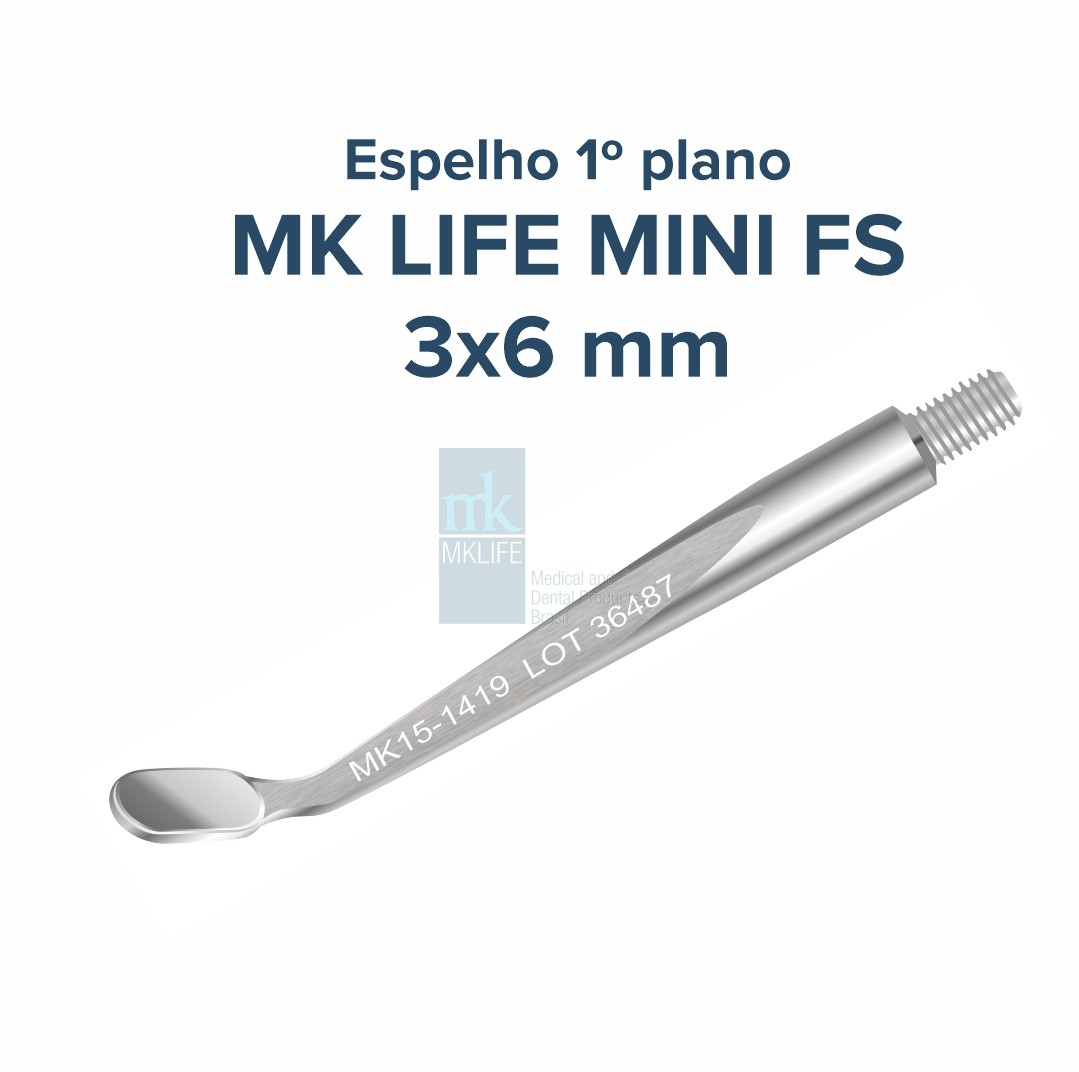 Espelho 1° plano MK LIFE MINI FS 3x6 mm