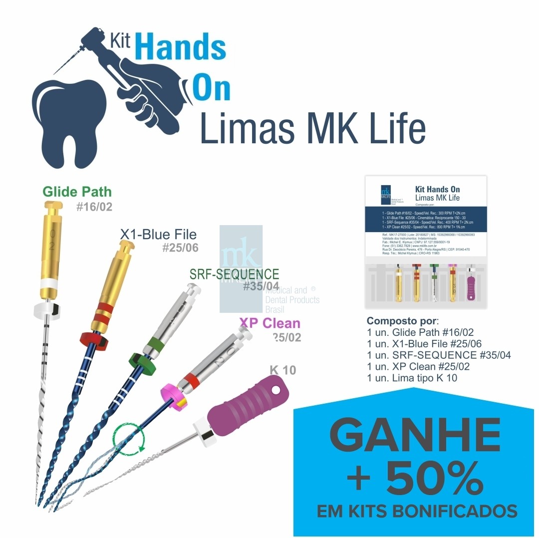 Kit  Hands-On Limas MK Life + Bonificação