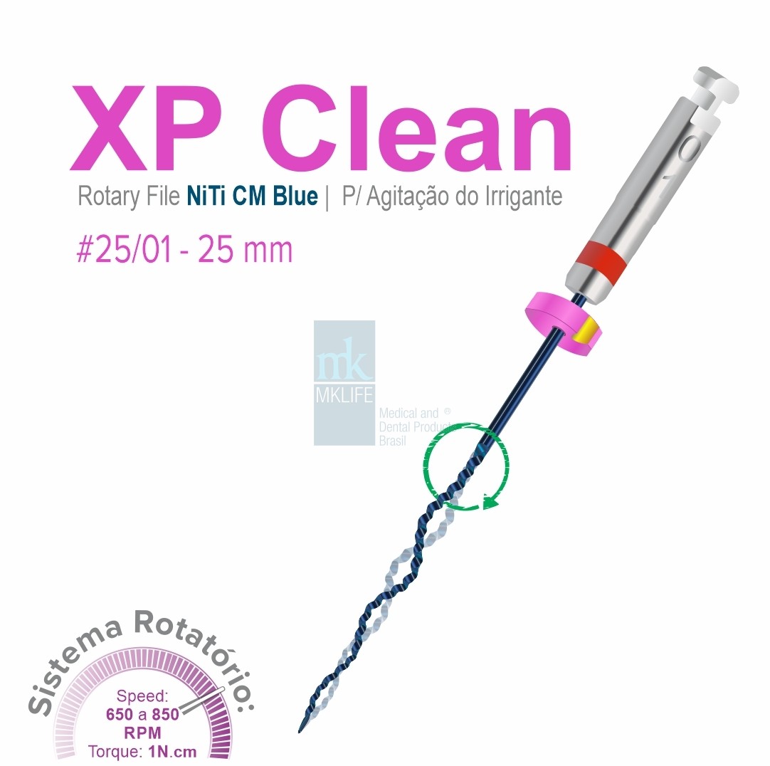 Lima XP Clean Rotary File NiTi CM Blue 